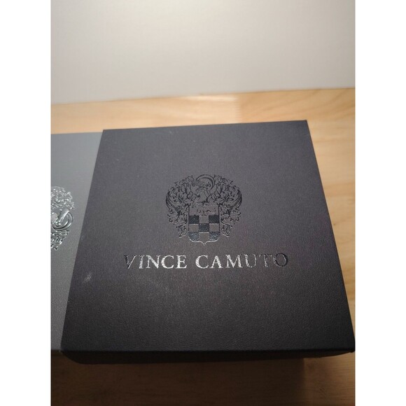 Vince Camuto Aldo Blue face Men’s Watch Black Band New In Box